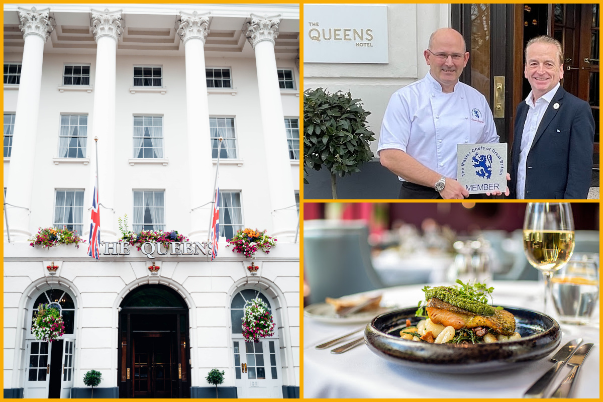 Queens Hotel Cheltenham win award